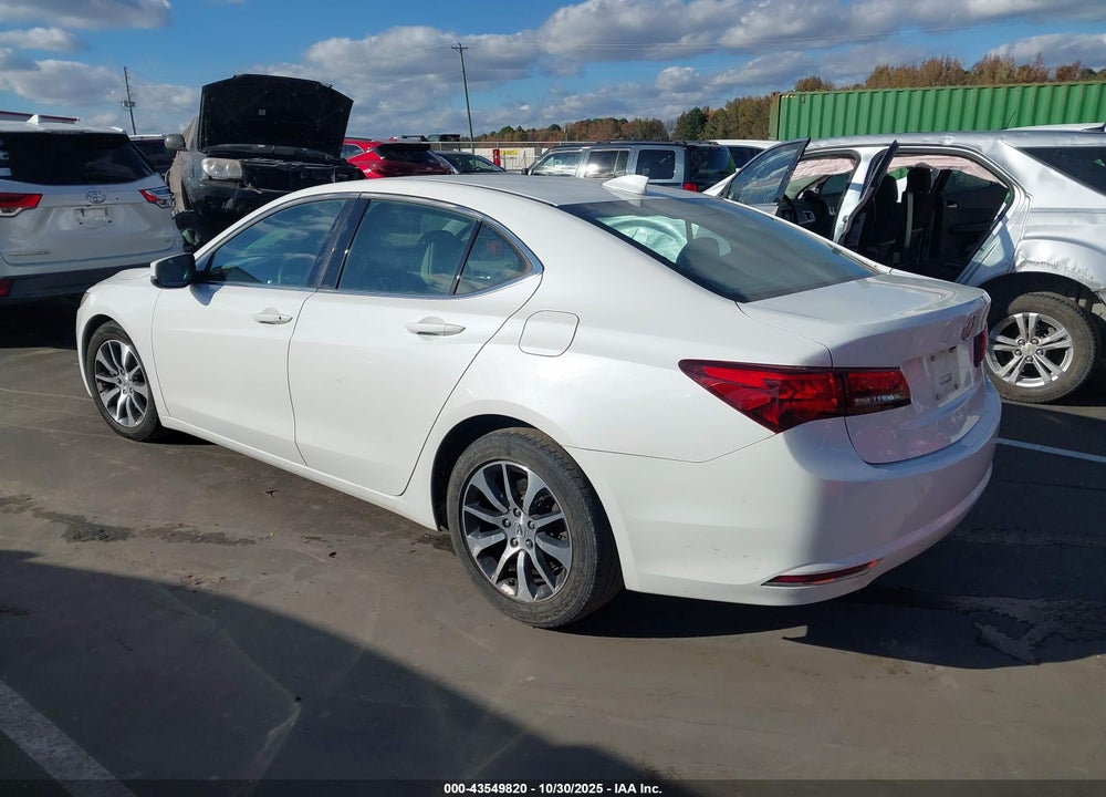 2017 ACURA TLX VIN: 19UUB1F38HA008325