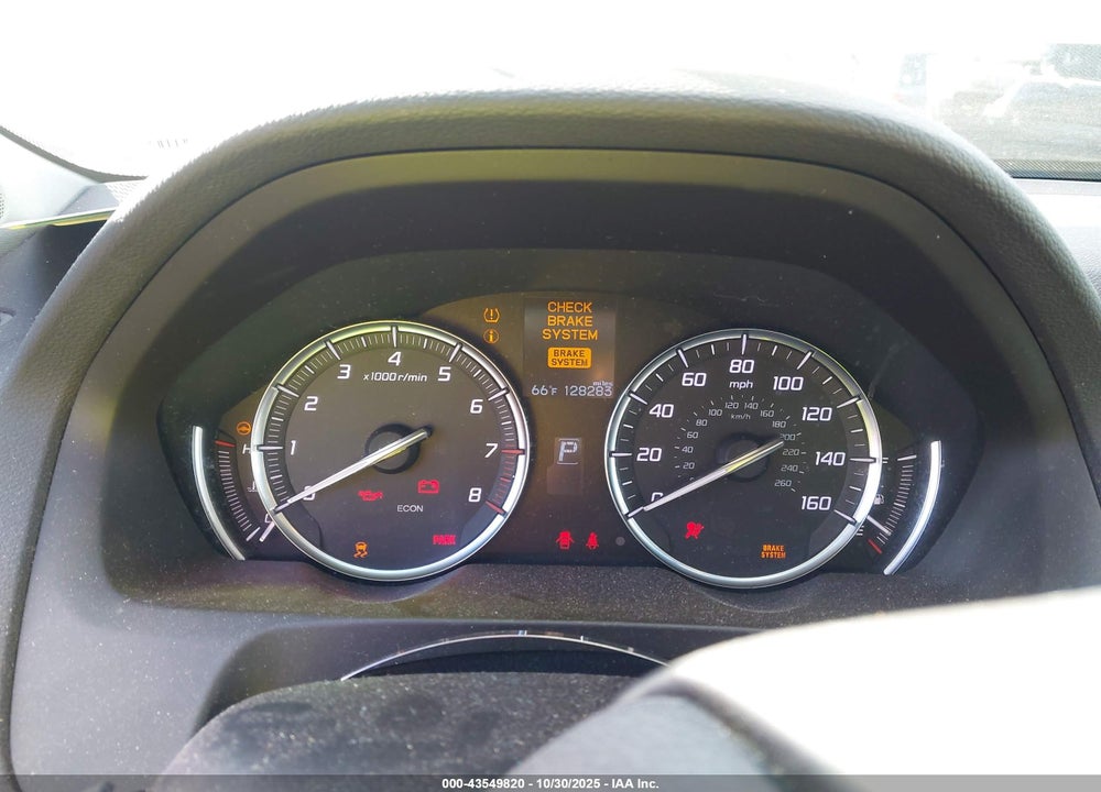 2017 ACURA TLX VIN: 19UUB1F38HA008325
