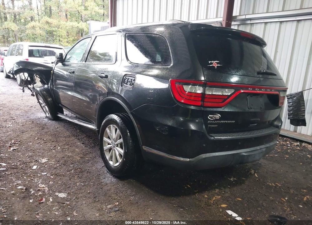 2014 DODGE DURANGO SXT VIN: 1C4RDJAG1EC420143