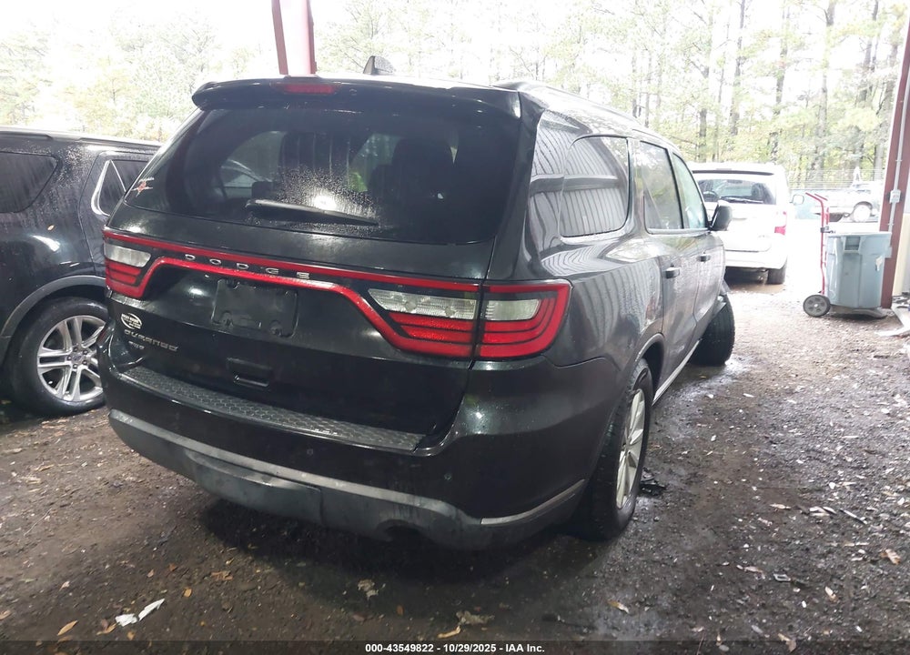 2014 DODGE DURANGO SXT VIN: 1C4RDJAG1EC420143