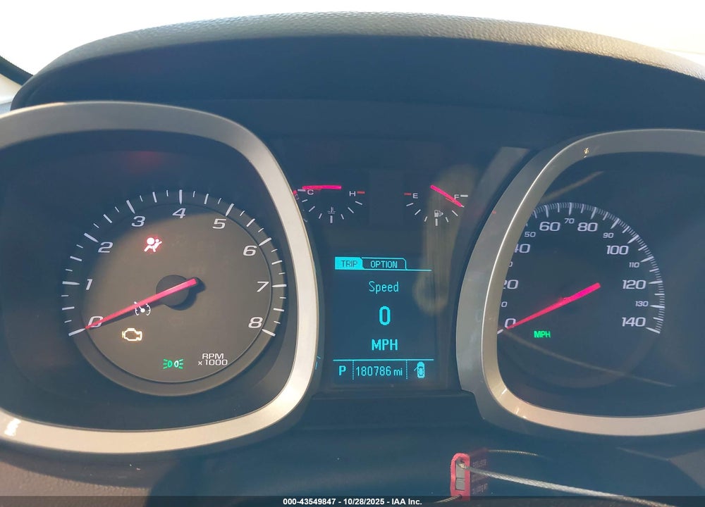 2013 CHEVROLET EQUINOX LTZ VIN: 2GNFLFE30D6393686