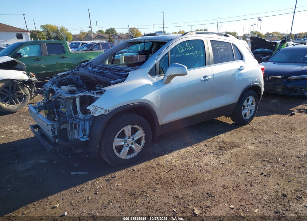 2019 CHEVROLET TRAX LT VIN: KL7CJPSB9KB912275
