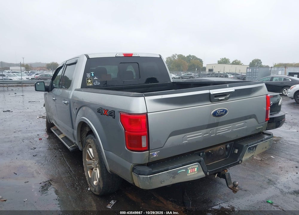 2020 FORD F-150 LARIAT VIN: 1FTEW1E41LFA06056