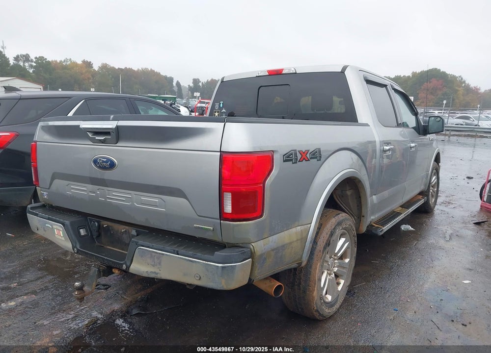 2020 FORD F-150 LARIAT VIN: 1FTEW1E41LFA06056