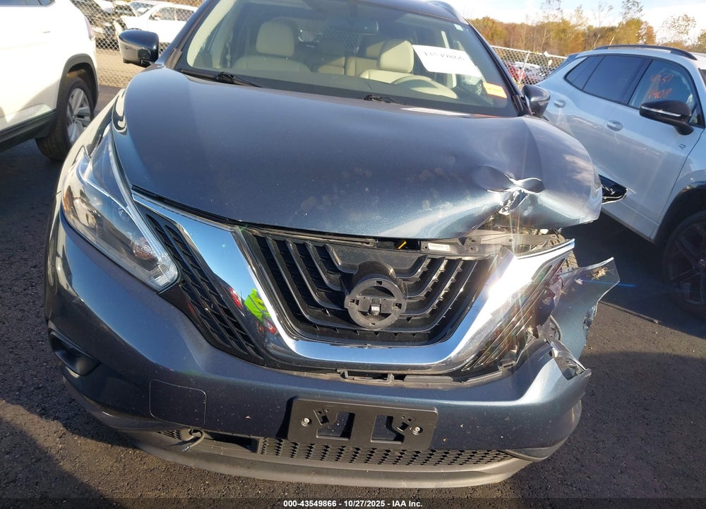 2018 NISSAN MURANO SL VIN: 5N1AZ2MHXJN177127