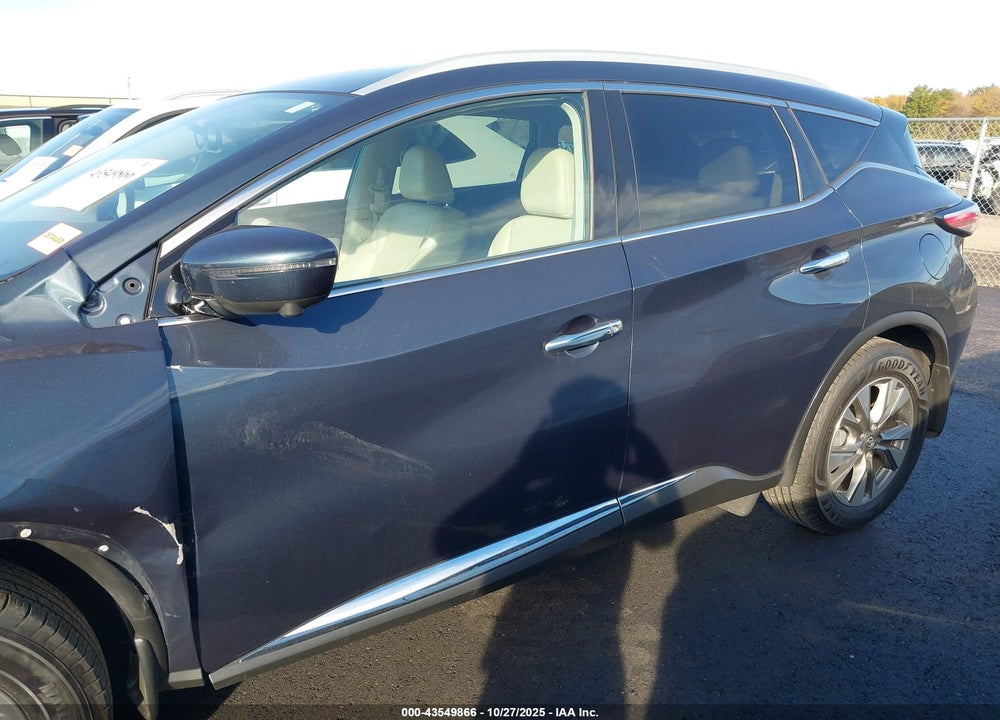 2018 NISSAN MURANO SL VIN: 5N1AZ2MHXJN177127