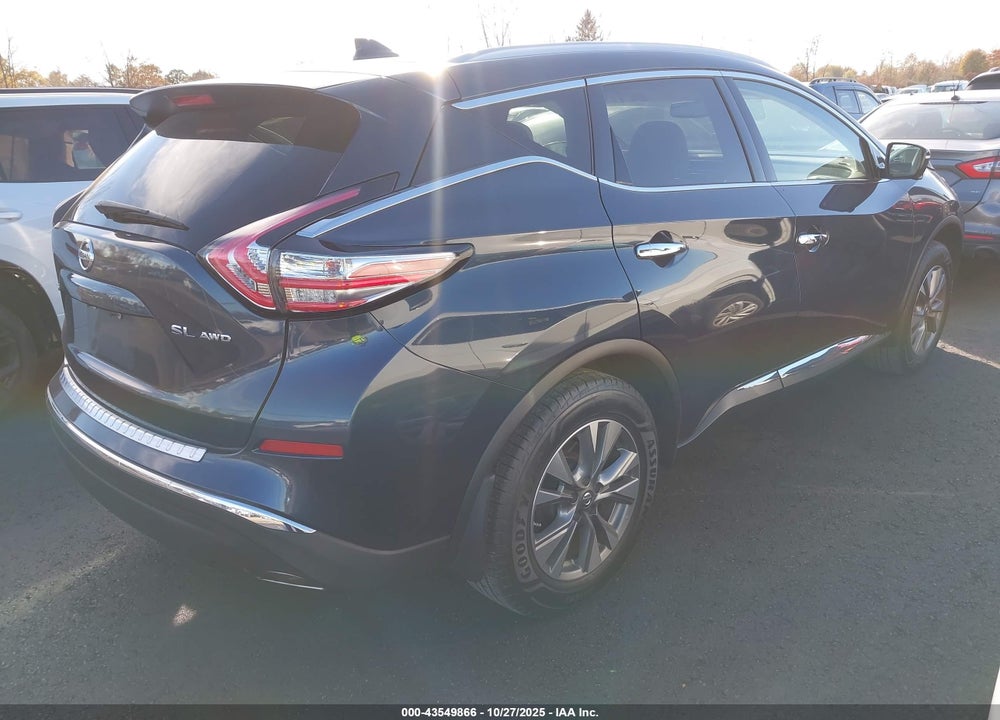 2018 NISSAN MURANO SL VIN: 5N1AZ2MHXJN177127