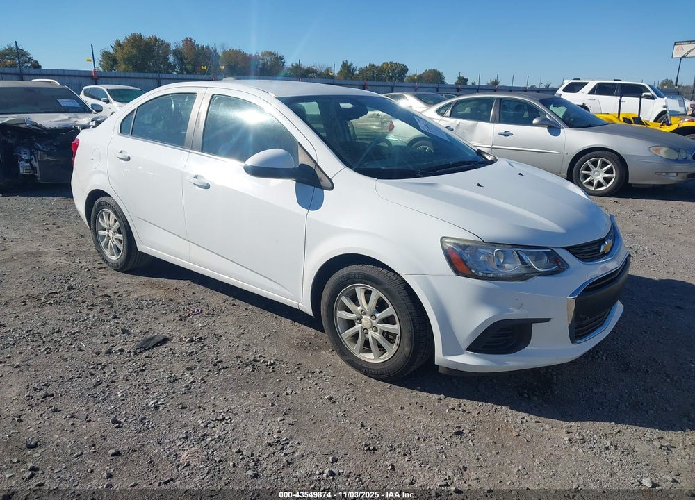 2017 CHEVROLET SONIC LT AUTO VIN: 1G1JD5SH8H4131408