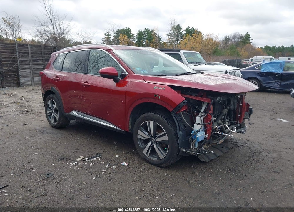 2021 NISSAN ROGUE SL INTELLIGENT AWD VIN: 5N1AT3CB2MC673270