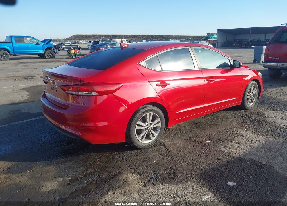 2017 HYUNDAI ELANTRA SE VIN: KMHD84LF1HU062881