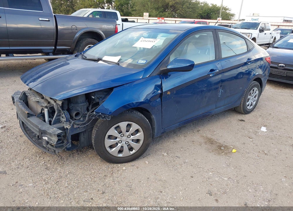 2017 HYUNDAI ACCENT SE VIN: KMHCT4AE4HU306799