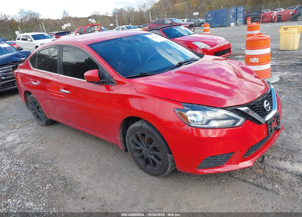 2018 NISSAN SENTRA SV VIN: 3N1AB7AP8JY238692