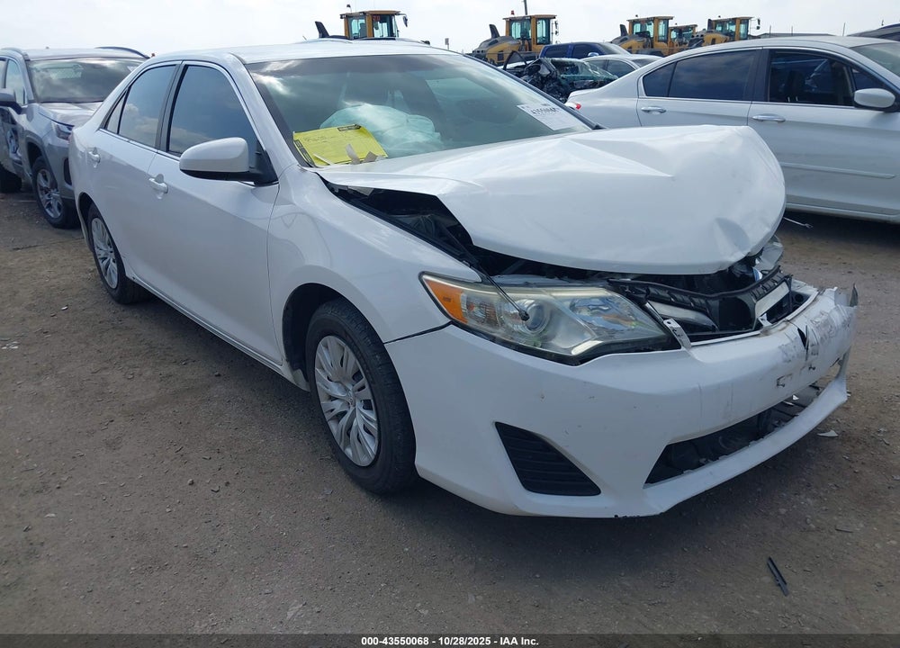 2013 TOYOTA CAMRY LE VIN: 4T4BF1FK0DR325253