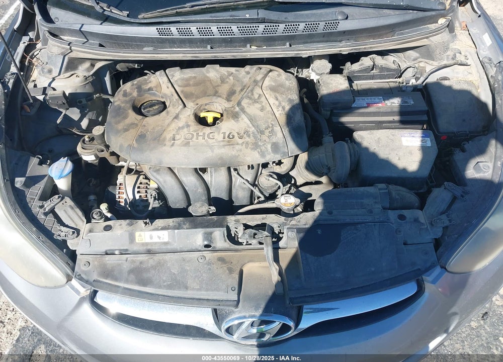2013 HYUNDAI ELANTRA VIN: KMHDH4AE3DU999218