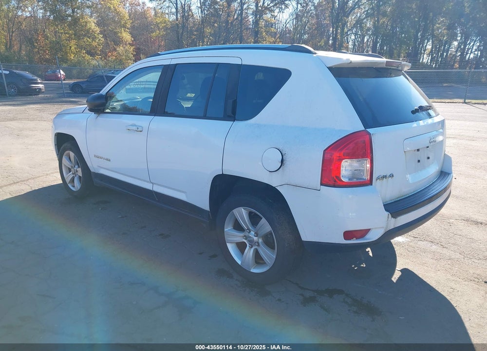 2013 JEEP COMPASS LATITUDE VIN: 1C4NJDEB9DD196247
