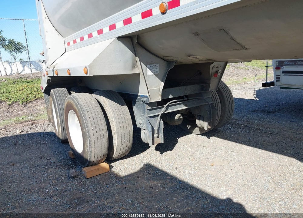 2001 EVERLITE INC DUMP SEMI TRAILER VIN: 1E9EB39221L185643