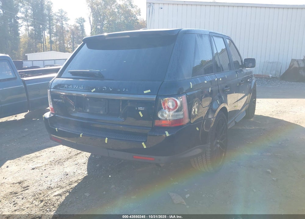 2012 LAND ROVER RANGE ROVER SPORT HSE VIN: SALSF2D43CA753478