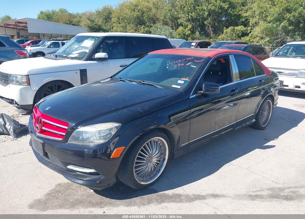 2011 MERCEDES-BENZ C CLASS VIN: WDDGF5EB0BR161537