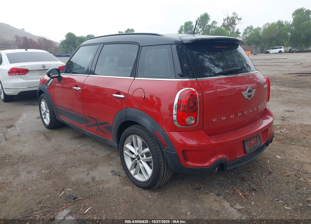 2013 MINI COUNTRYMAN VIN: WMWZC3C56DWP23049