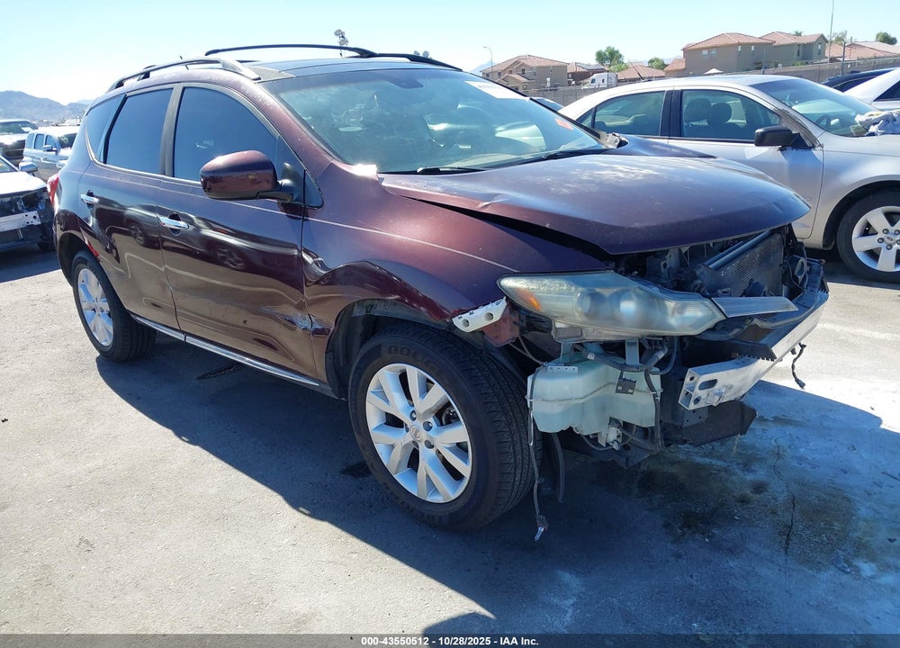 2014 NISSAN MURANO SL VIN: JN8AZ1MU6EW406189