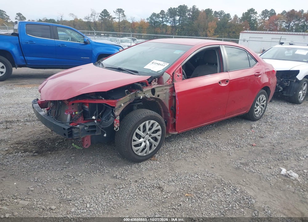 2019 TOYOTA COROLLA LE VIN: 2T1BURHE1KC232911