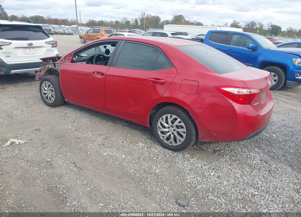 2019 TOYOTA COROLLA LE VIN: 2T1BURHE1KC232911