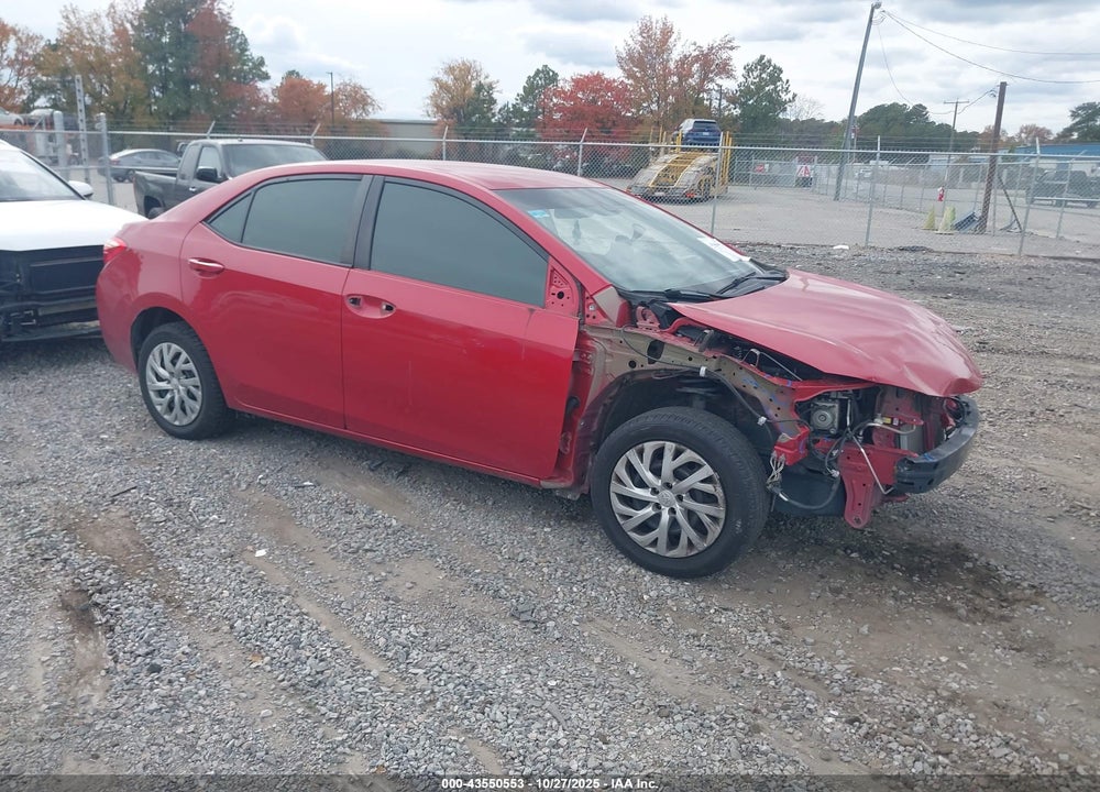 2019 TOYOTA COROLLA LE VIN: 2T1BURHE1KC232911
