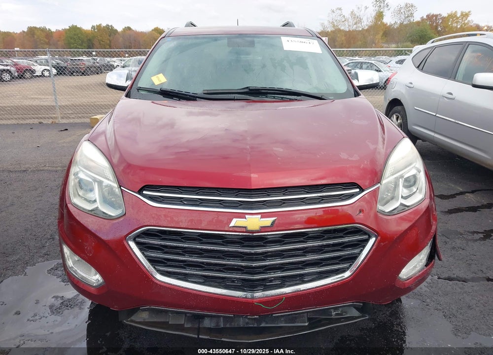 2016 CHEVROLET EQUINOX LTZ VIN: 2GNALDEK6G6267195