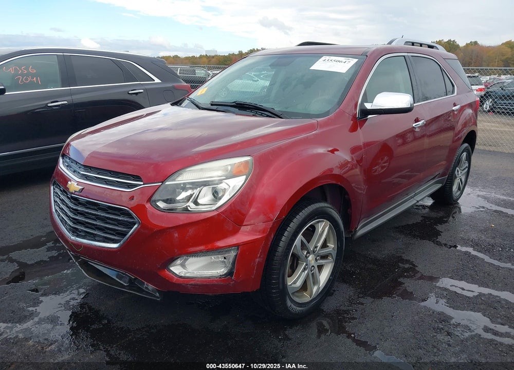 2016 CHEVROLET EQUINOX LTZ VIN: 2GNALDEK6G6267195