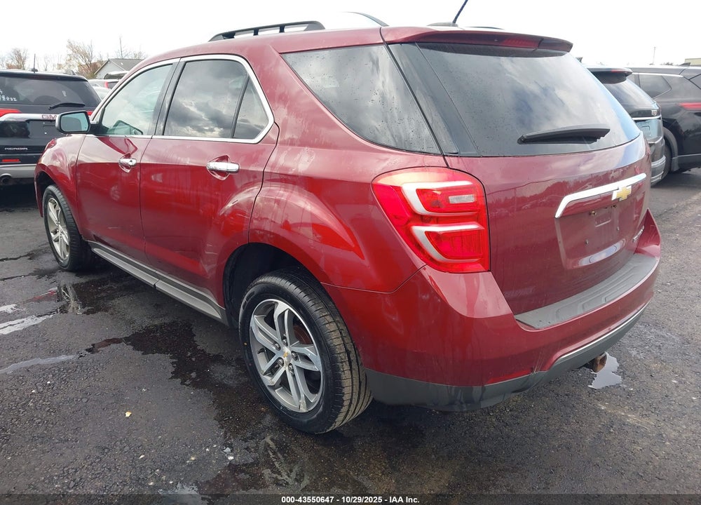 2016 CHEVROLET EQUINOX LTZ VIN: 2GNALDEK6G6267195