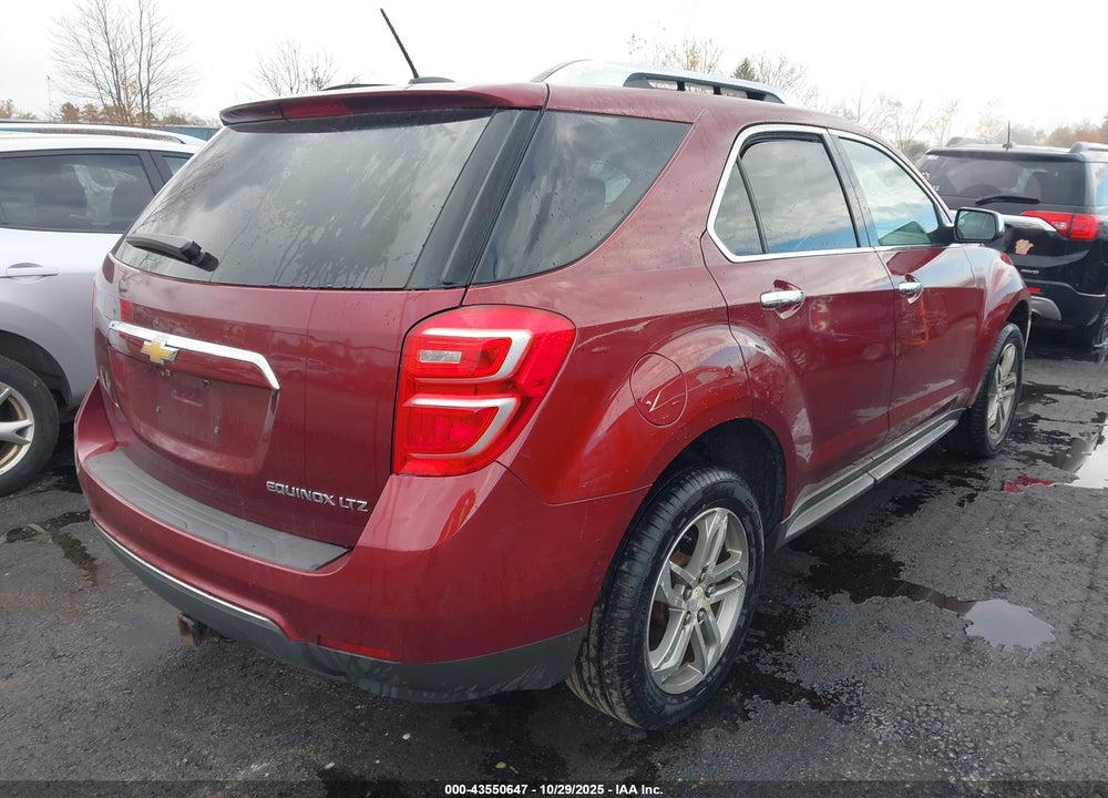 2016 CHEVROLET EQUINOX LTZ VIN: 2GNALDEK6G6267195