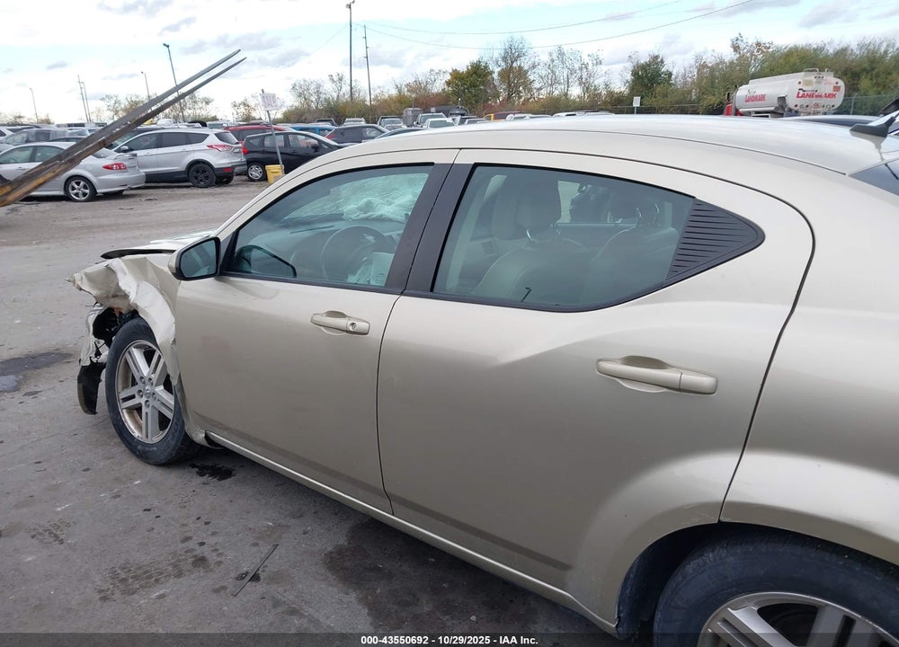 2010 DODGE AVENGER VIN: 1B3CC5FB0AN133230