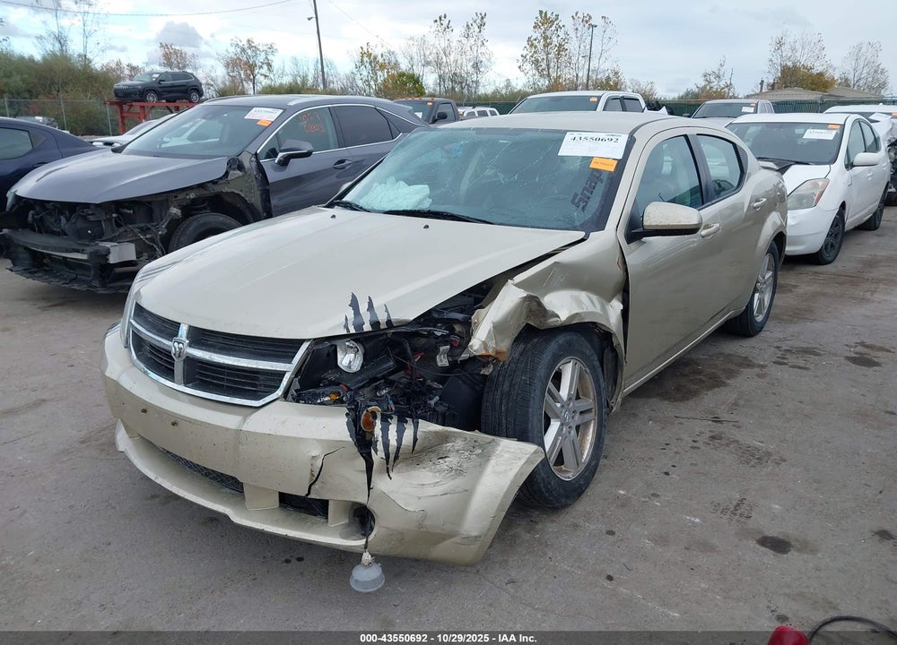 2010 DODGE AVENGER VIN: 1B3CC5FB0AN133230