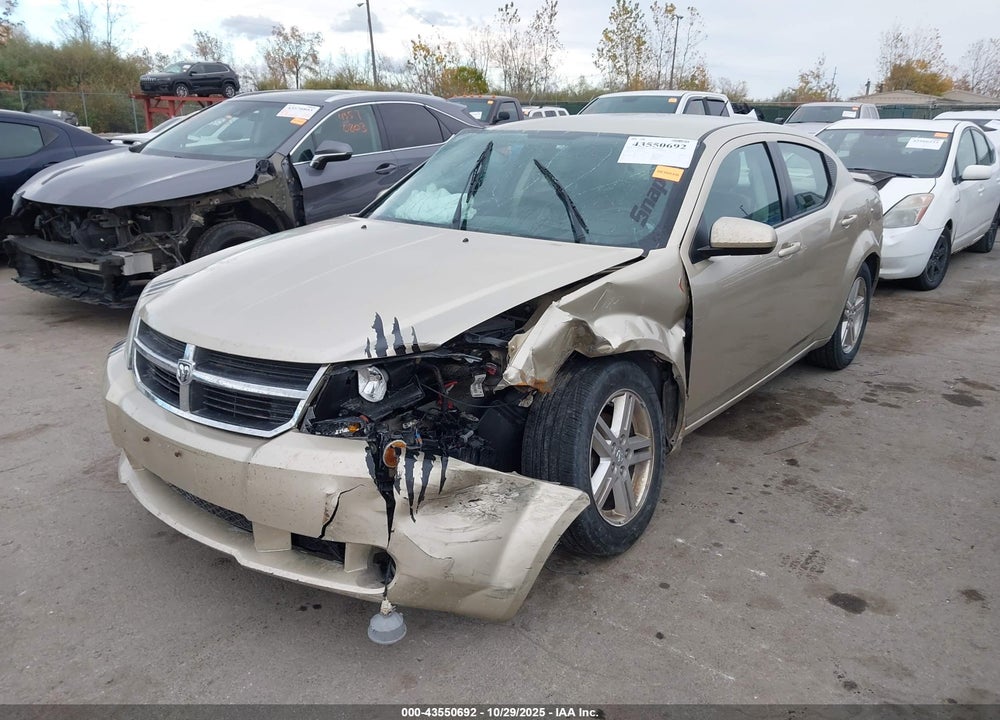 2010 DODGE AVENGER VIN: 1B3CC5FB0AN133230