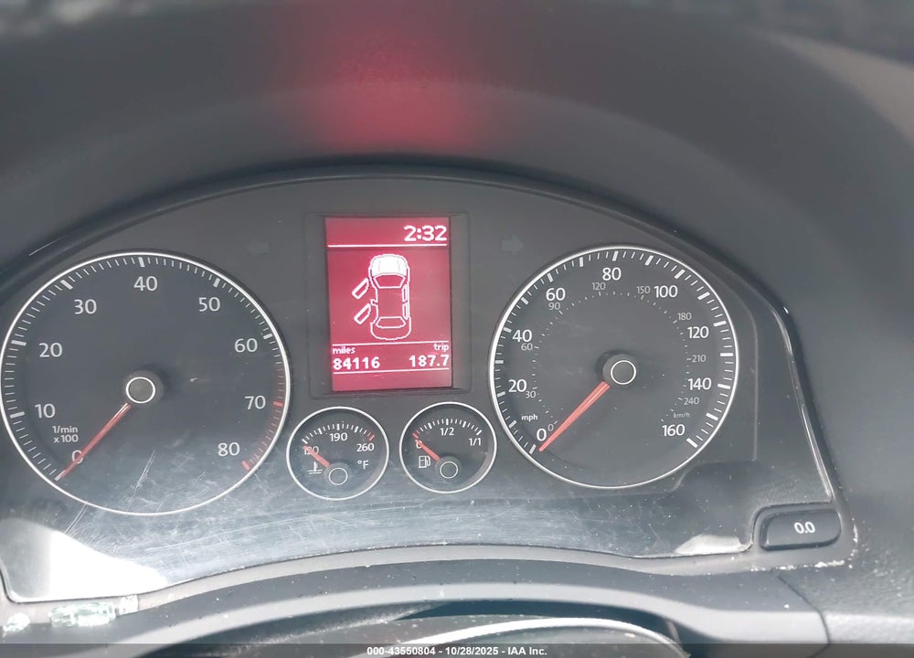 2007 VOLKSWAGEN EOS VIN: WVWBA71F07V037774