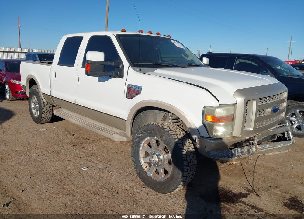 2008 HARLEY-DAVIDSON FORD F-250 FX4//KING RANCH/LARIAT/XL/XLT VIN: 1FTSW21R98EC40873