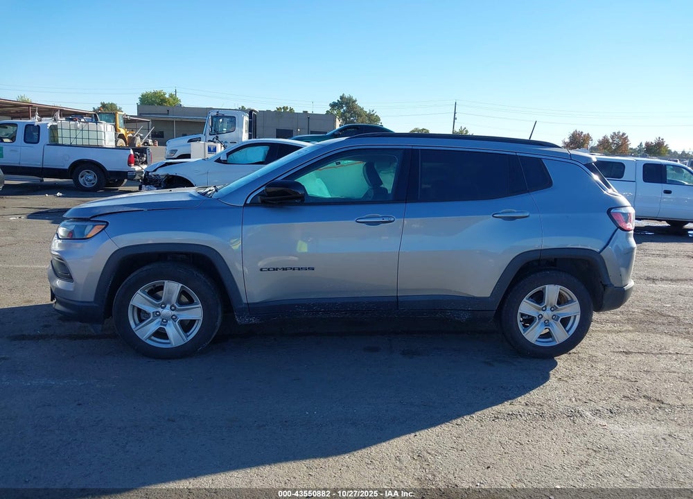 2022 JEEP COMPASS LATITUDE FWD VIN: 3C4NJCBB1NT103487