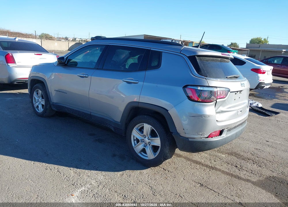 2022 JEEP COMPASS LATITUDE FWD VIN: 3C4NJCBB1NT103487