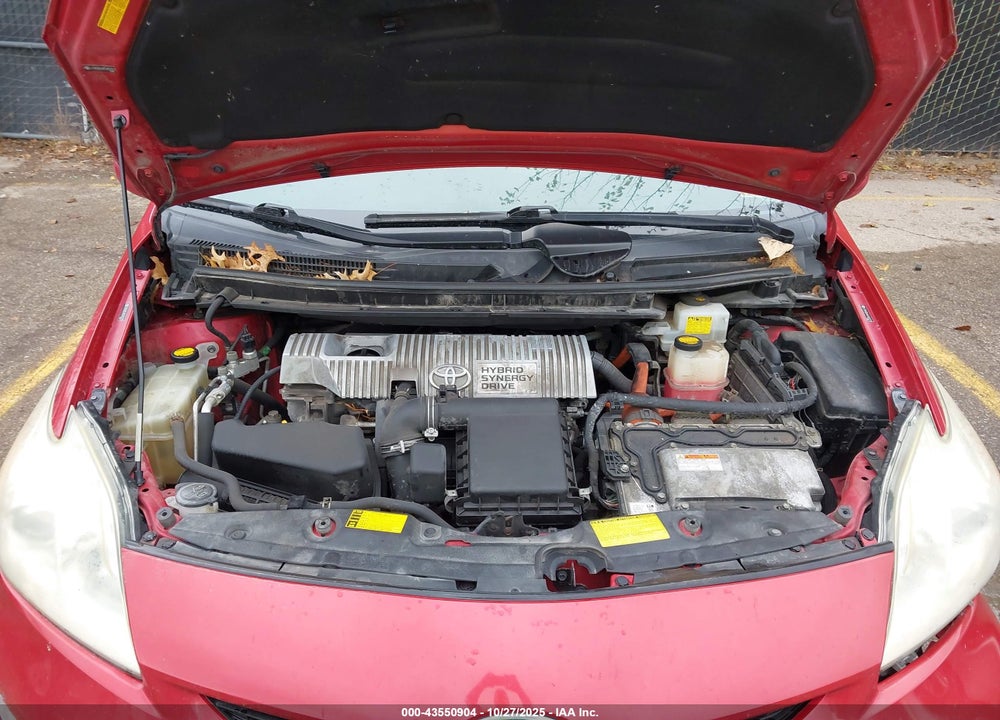 2012 TOYOTA PRIUS VIN: JTDKN3DU4C5452372