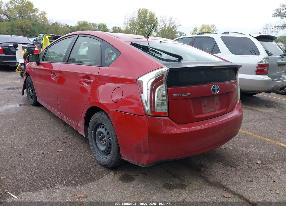 2012 TOYOTA PRIUS VIN: JTDKN3DU4C5452372