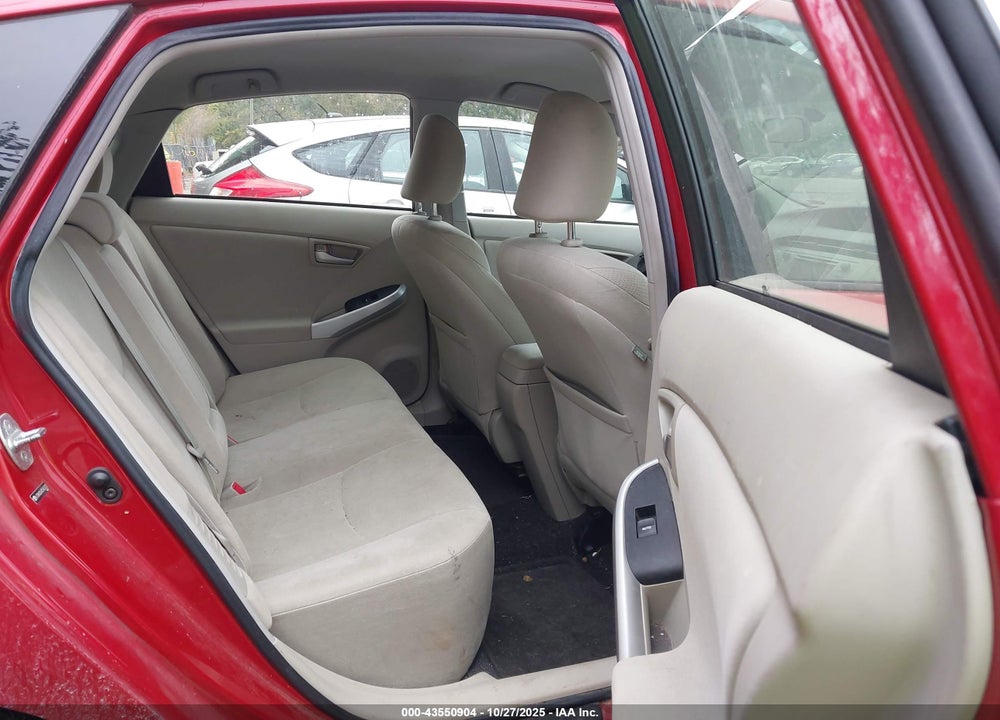 2012 TOYOTA PRIUS VIN: JTDKN3DU4C5452372