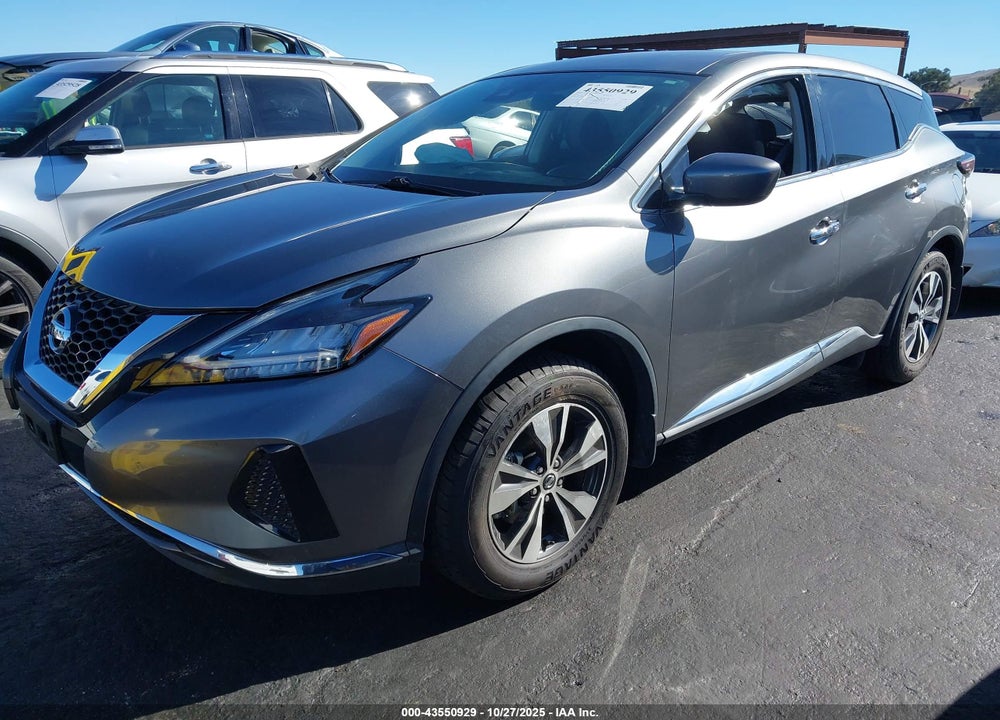 2022 NISSAN MURANO S FWD VIN: 5N1AZ2AJ2NC122597
