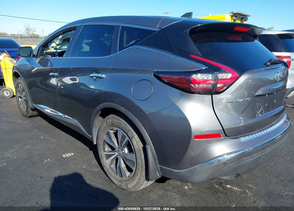 2022 NISSAN MURANO S FWD VIN: 5N1AZ2AJ2NC122597