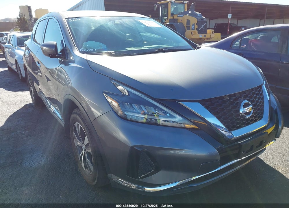 2022 NISSAN MURANO S FWD VIN: 5N1AZ2AJ2NC122597