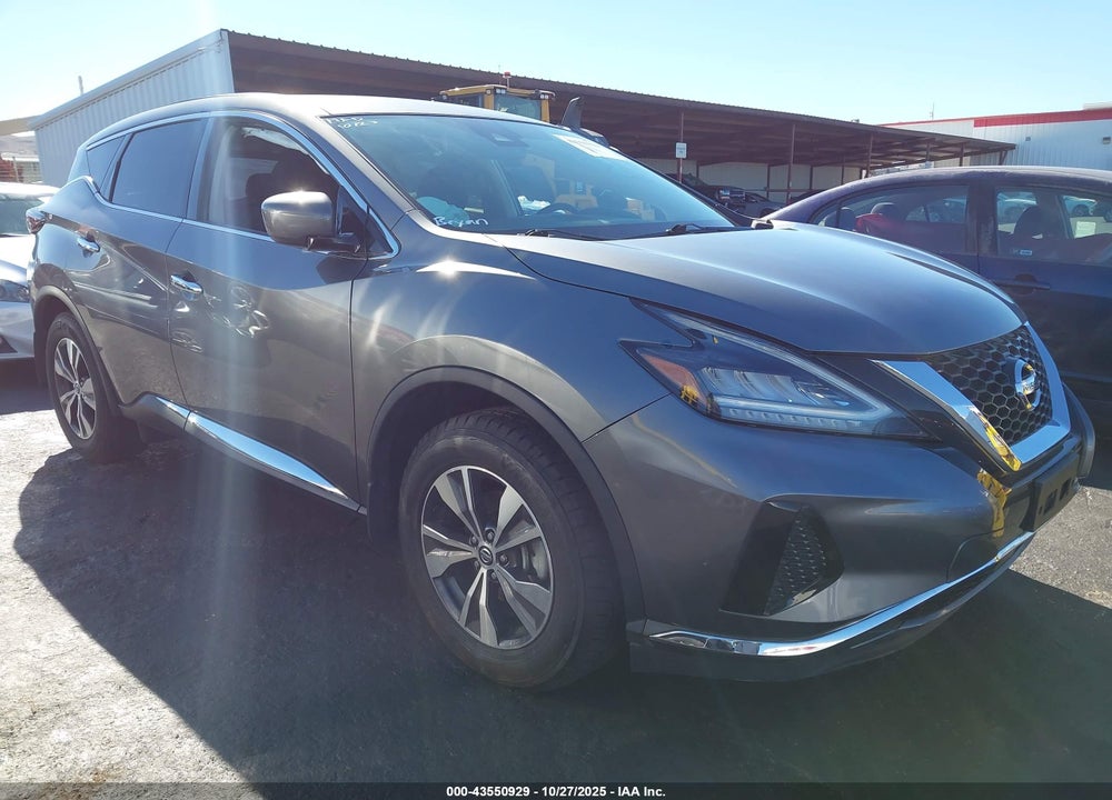 2022 NISSAN MURANO S FWD VIN: 5N1AZ2AJ2NC122597