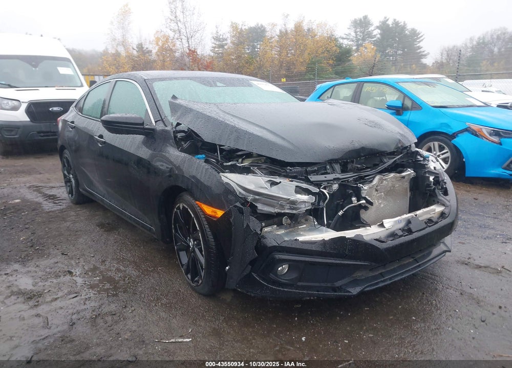 2020 HONDA CIVIC SPORT VIN: 19XFC2F8XLE021167