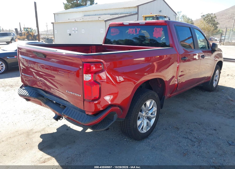 2022 CHEVROLET SILVERADO 1500 LTD 2WD SHORT BED CUSTOM VIN: 1GCPWBEK0NZ236010