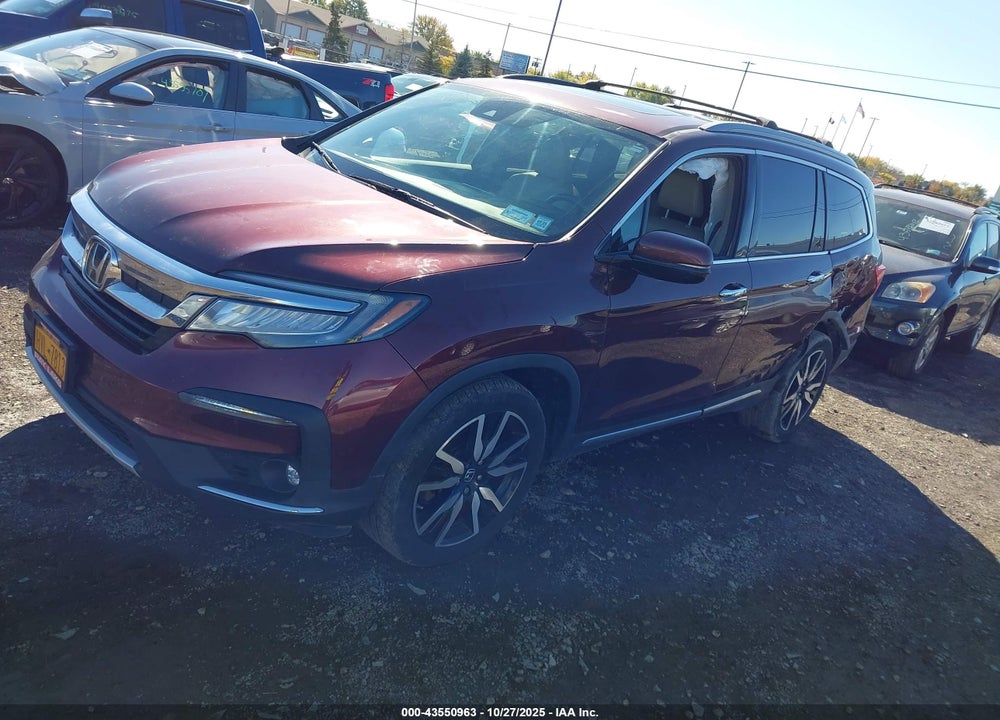 2021 HONDA PILOT VIN: 5FNYF6H67MB064797
