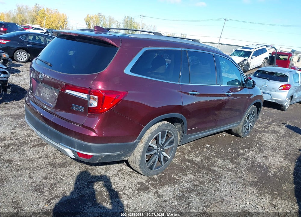 2021 HONDA PILOT VIN: 5FNYF6H67MB064797