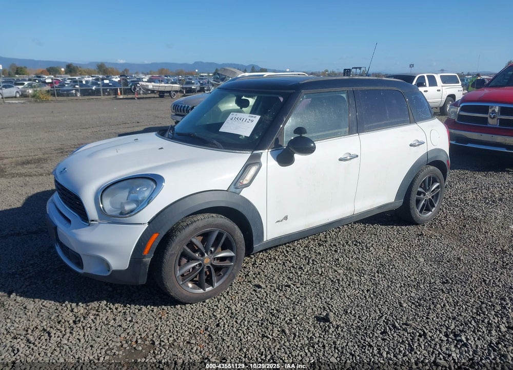2012 MINI COOPER S COUNTRYMAN VIN: WMWZC5C56CWL59595